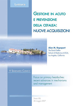 Gestione in acuto e prevenzione della cefalea: nuove acquisizioni </br>