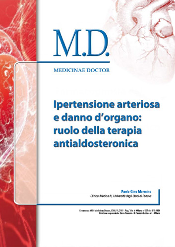 Ipertensione arteriosa e dannono d'organo: ruolo dela terapia antialdosteronica