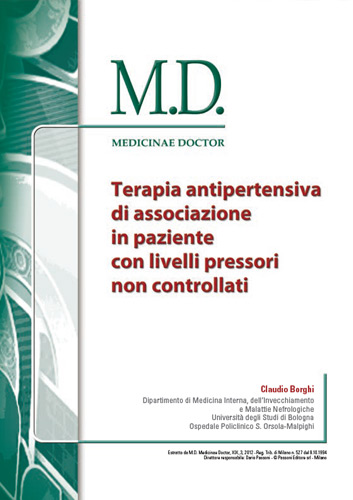 Terapia antipertensiva di associazione in paziente con livelli pressori non controllati