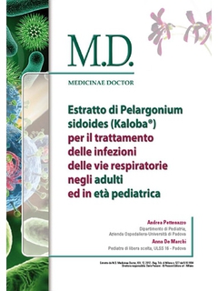 Estratto di Pelargonium sidoides (Kaloba®) per il trattamento delle infezioni respiratorie negli adulti ed in età pediatrica