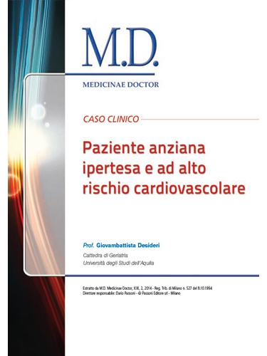 Casi Clinico: paziente anziana e ad alto rischio cardiovascolare</br></br>