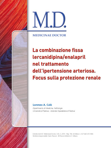 La combinazione fissa lercanidipina-enalapril nel trattamento dell'ipertensione arteriosa. Focus sulla protezione renale