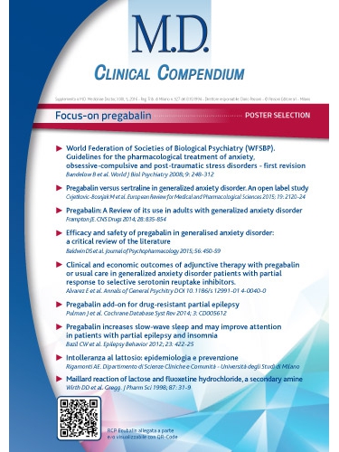 Clinical Compendium</br>
Focus on</br> pregabalin</br></br>