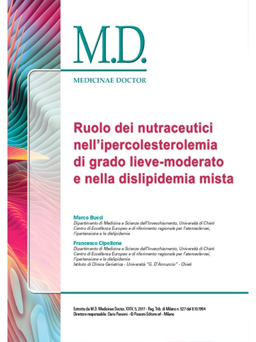 Ruolo dei nutraceutici nell'ipercolesterolemia di grado lieve-moderato e nella dislipidemia mista